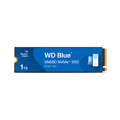 WD 1TB Blue SN580 M.2 PCIe M.2 2280 WDS100T3B0E